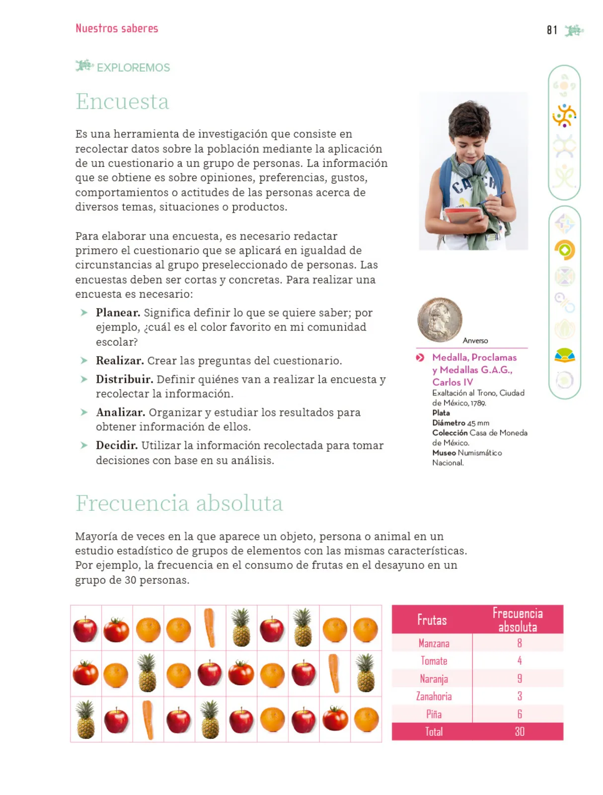 Página 82 de Nuestros saberes: Libro para alumnos, maestros y familia. Libro de Educación Primaria Grado 5° Ciclo Escolar 2025 - 2026
