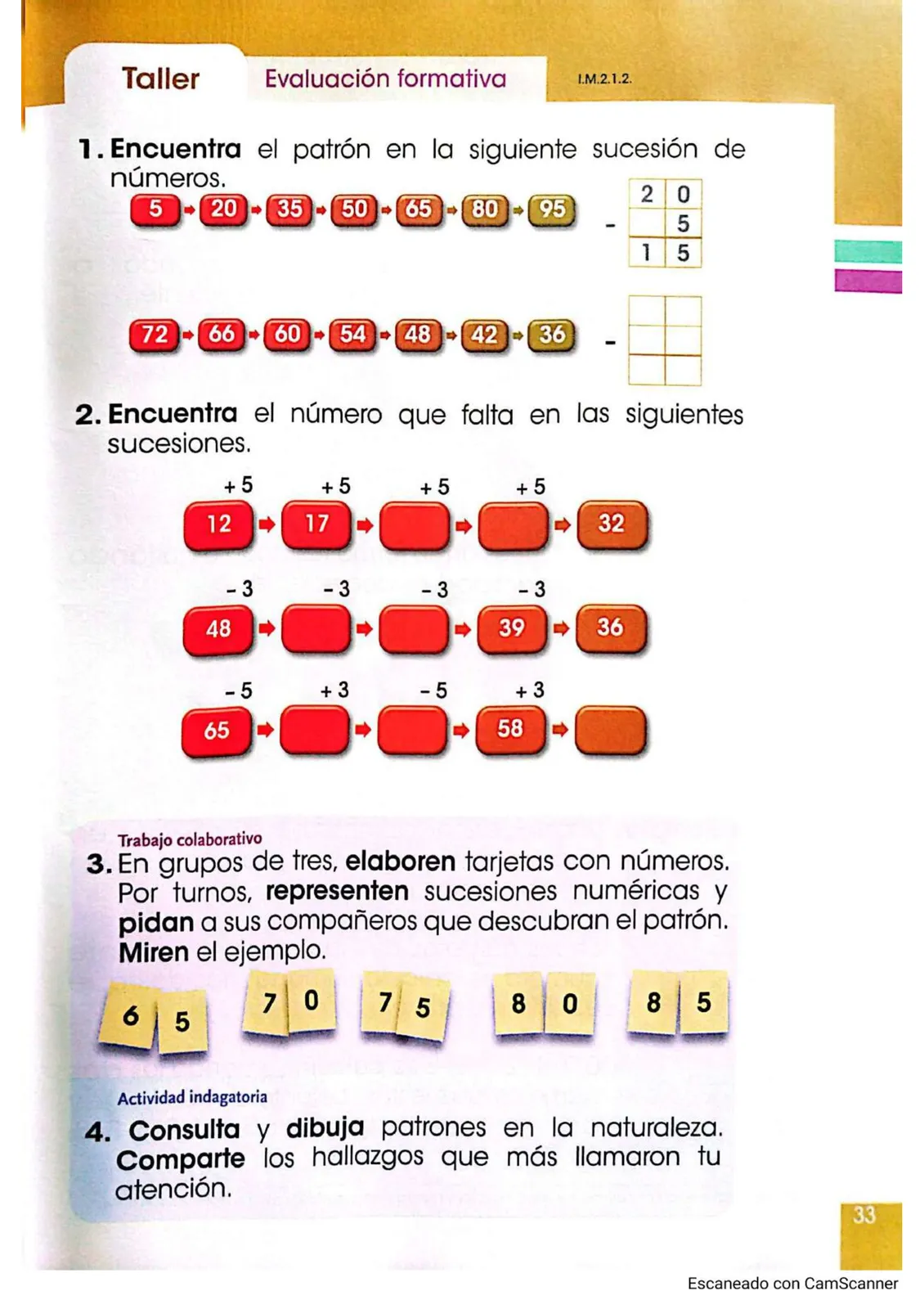 Página 27 de Matematica · 3 EGB · 2025