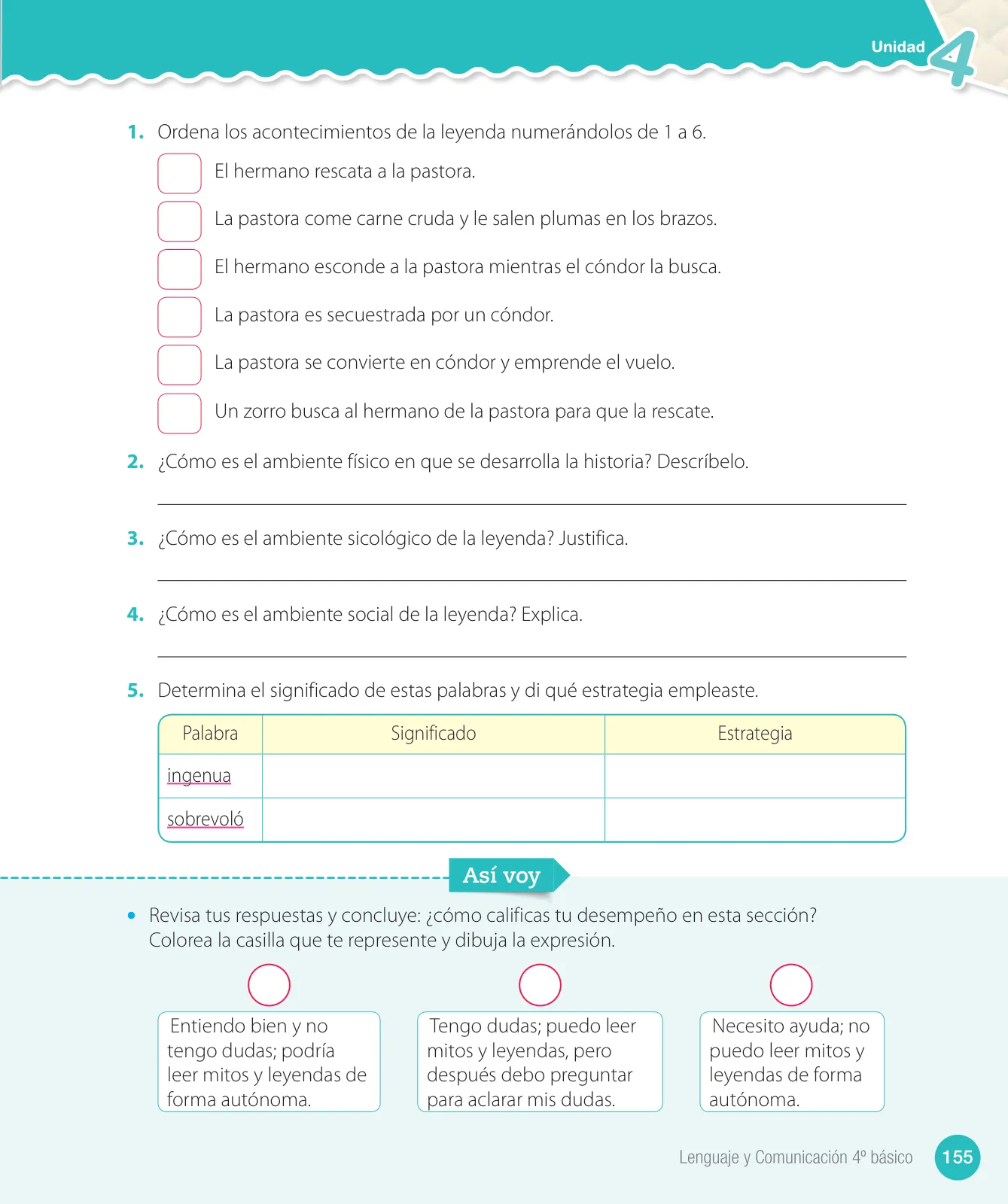 Página 157 de Lenguaje y Comunicación – Cuarto Básico | Texto del Estudiante MINEDUC – Descargar PDF · 2024
