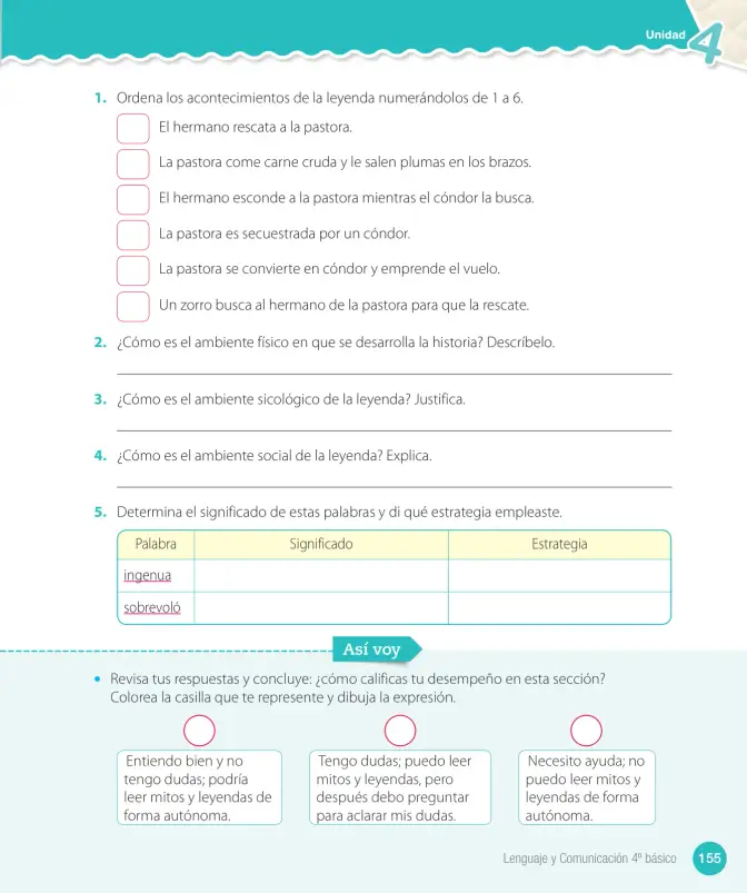 Página 157 de Lenguaje y Comunicación – Cuarto Básico | Texto del Estudiante MINEDUC – Descargar PDF · 2024