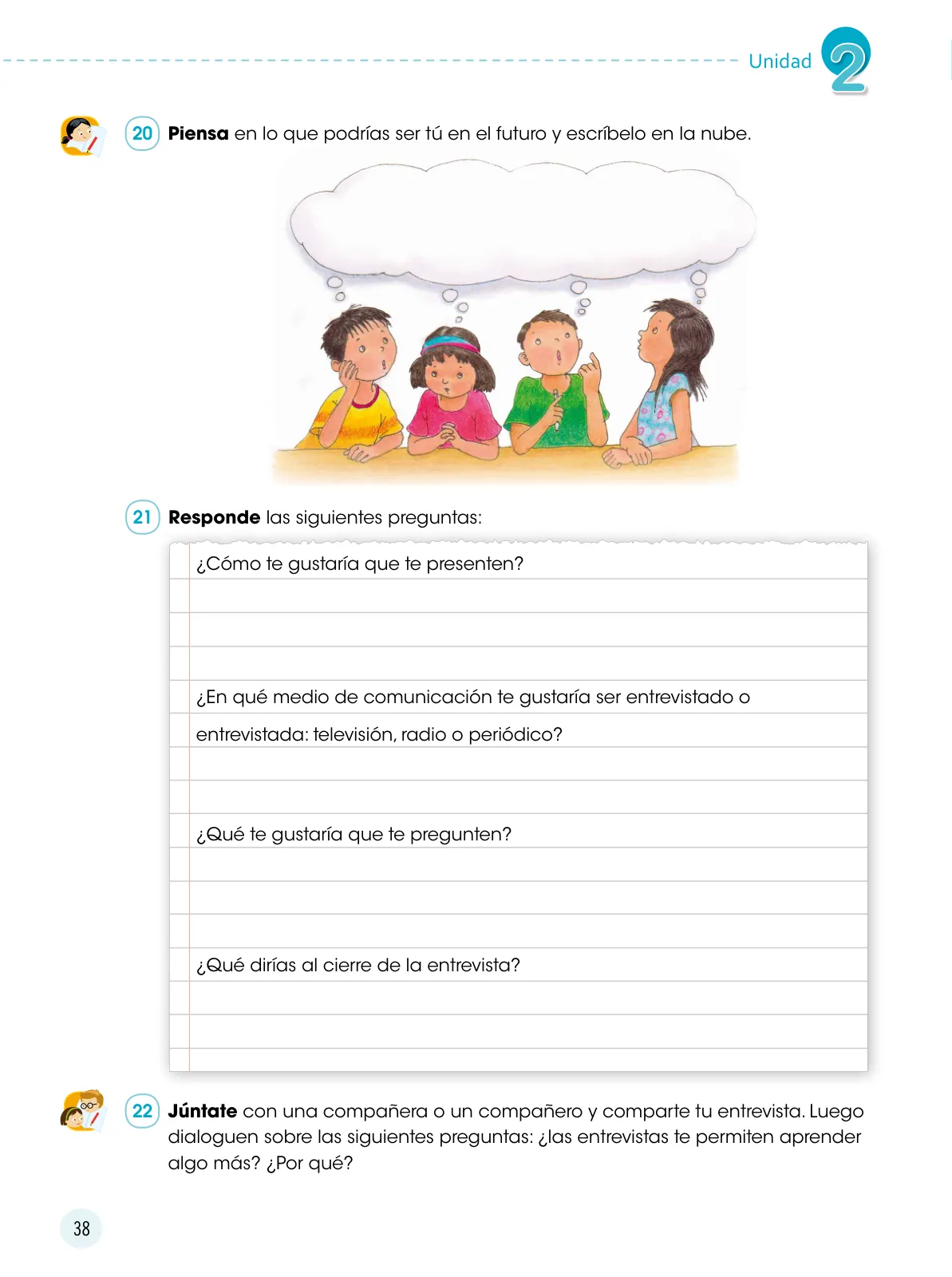 Miniatura página 39 de Comunicación 6 : cuaderno de trabajo para sexto grado de Educación Primaria 2019 · 2019