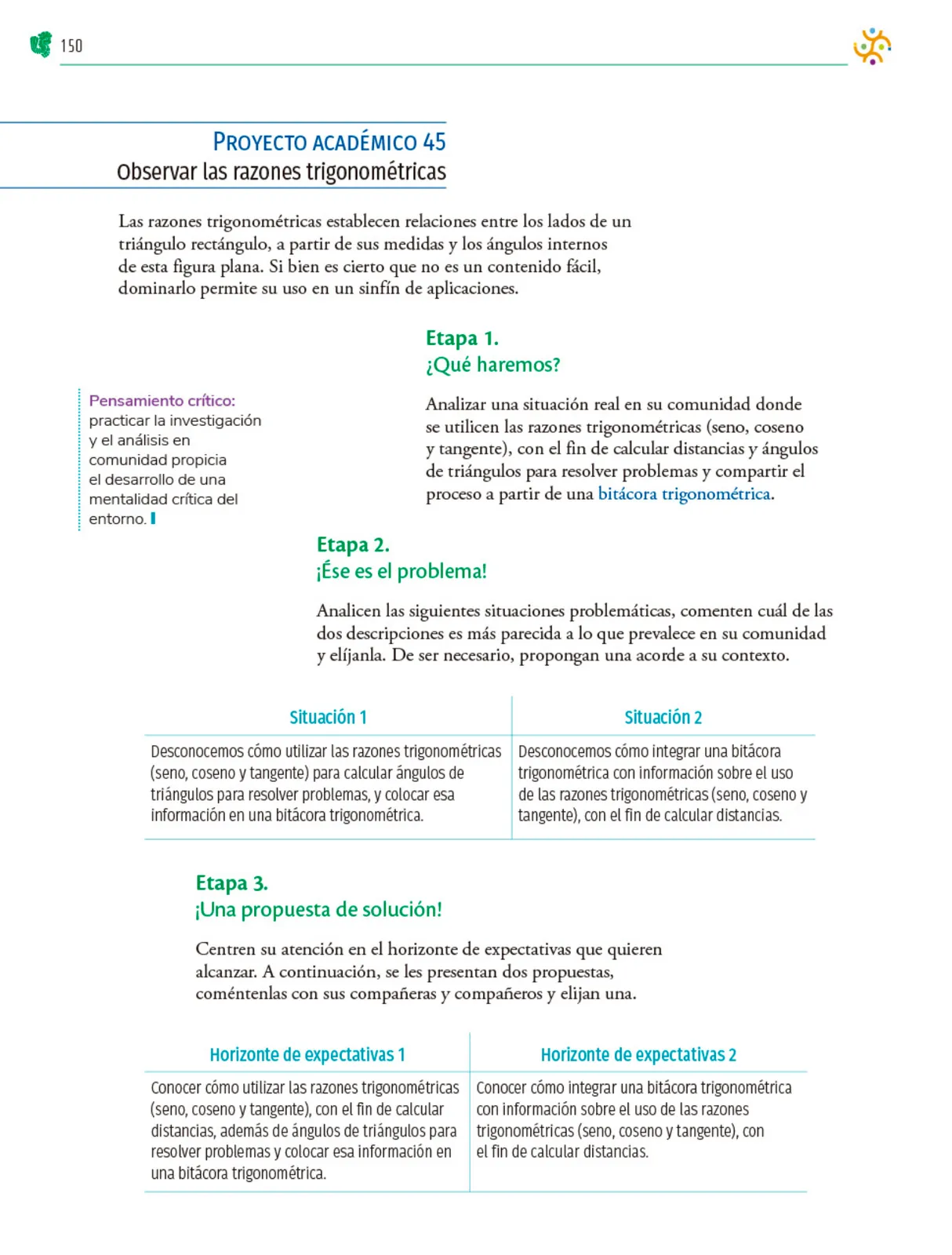 Página 151 de Colección Nanahuatzin. Nuestro libro de Proyectos. Tomo III. Libro de Educación Telesecundaria Grado 3° Ciclo Escolar 2025 - 2026