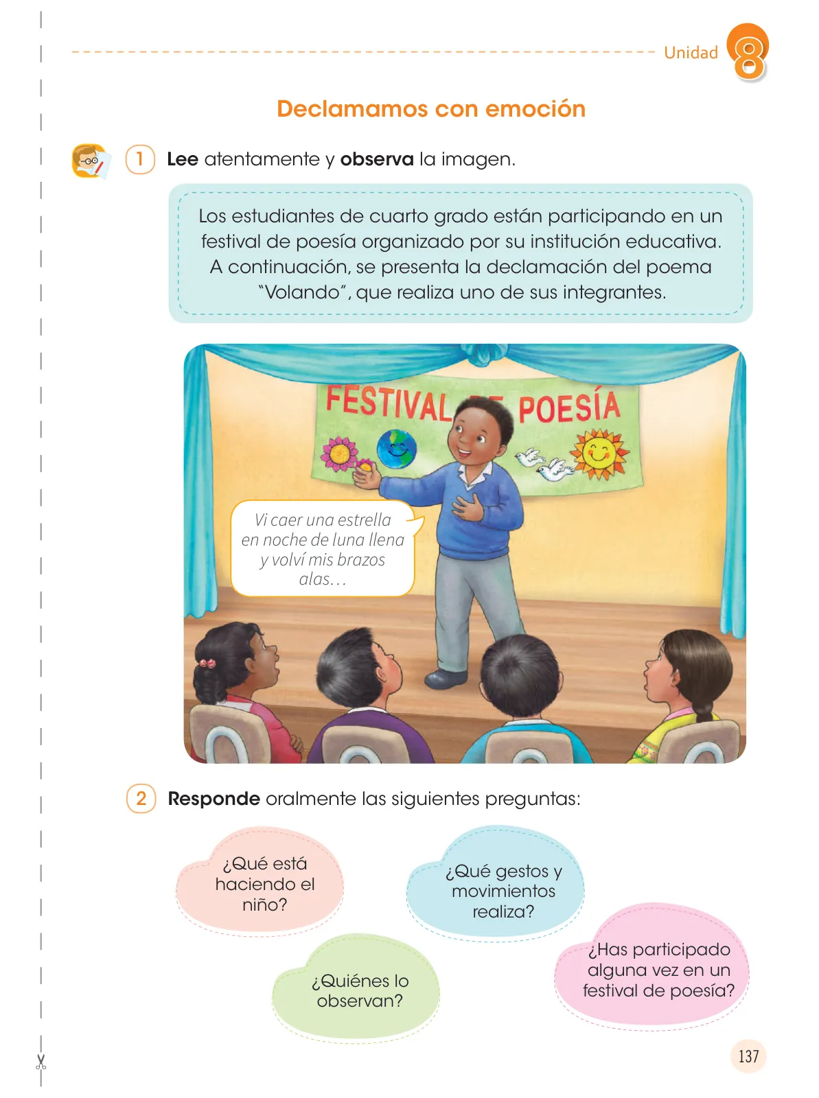 Miniatura página 139 de Comunicación 4 : cuaderno de trabajo para cuarto grado de Educación Primaria 2019 · 2019