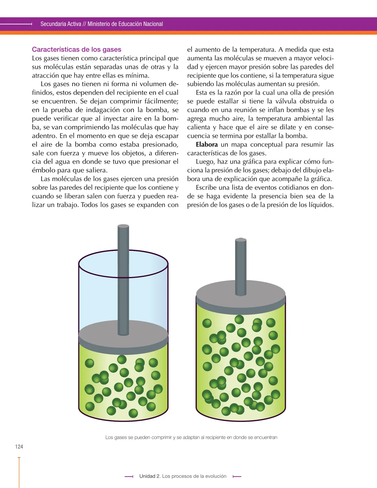 Página 124 de Ciencias Naturales 9° · Secundaria Activa