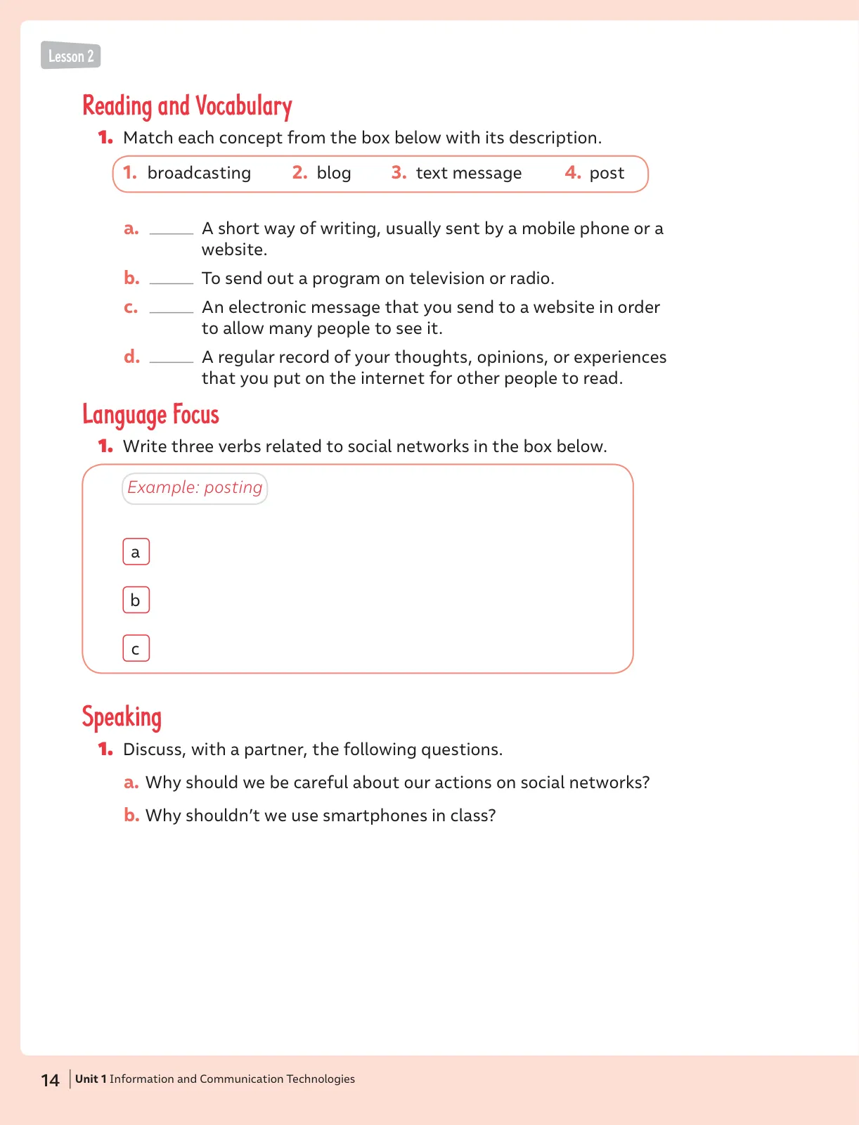Miniatura página 15 de Inglés – Octavo Básico | Student’s Book MINEDUC – Descargar PDF · 2024