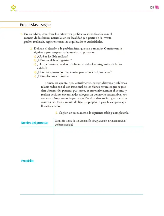 Página 160 de Colección Sk´asolil. Nuestro libro de proyectos. Libro de Educación Secundaria Grado 2° Ciclo Escolar 2025 - 2026