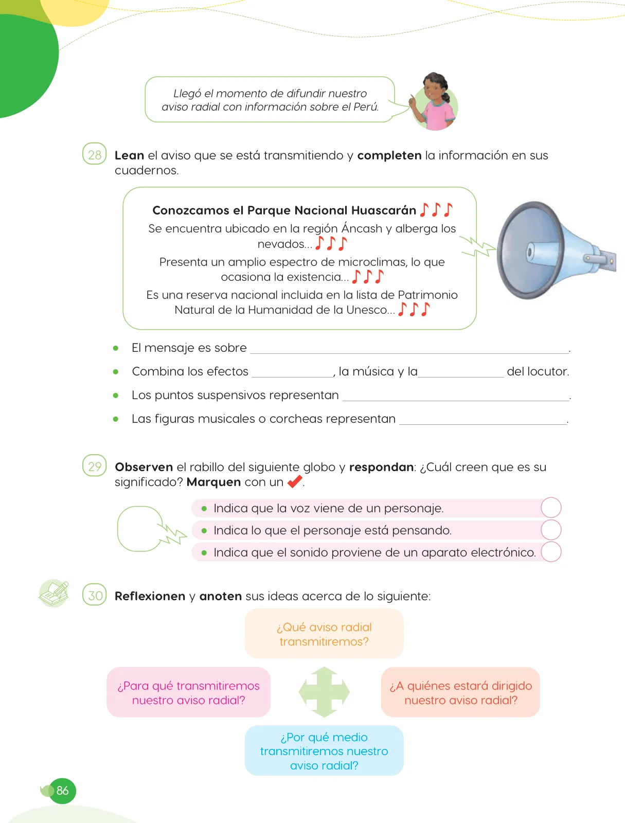 Miniatura página 88 de Cuadernillo de Comunicación 5, quinto grado de Primaria · 2023
