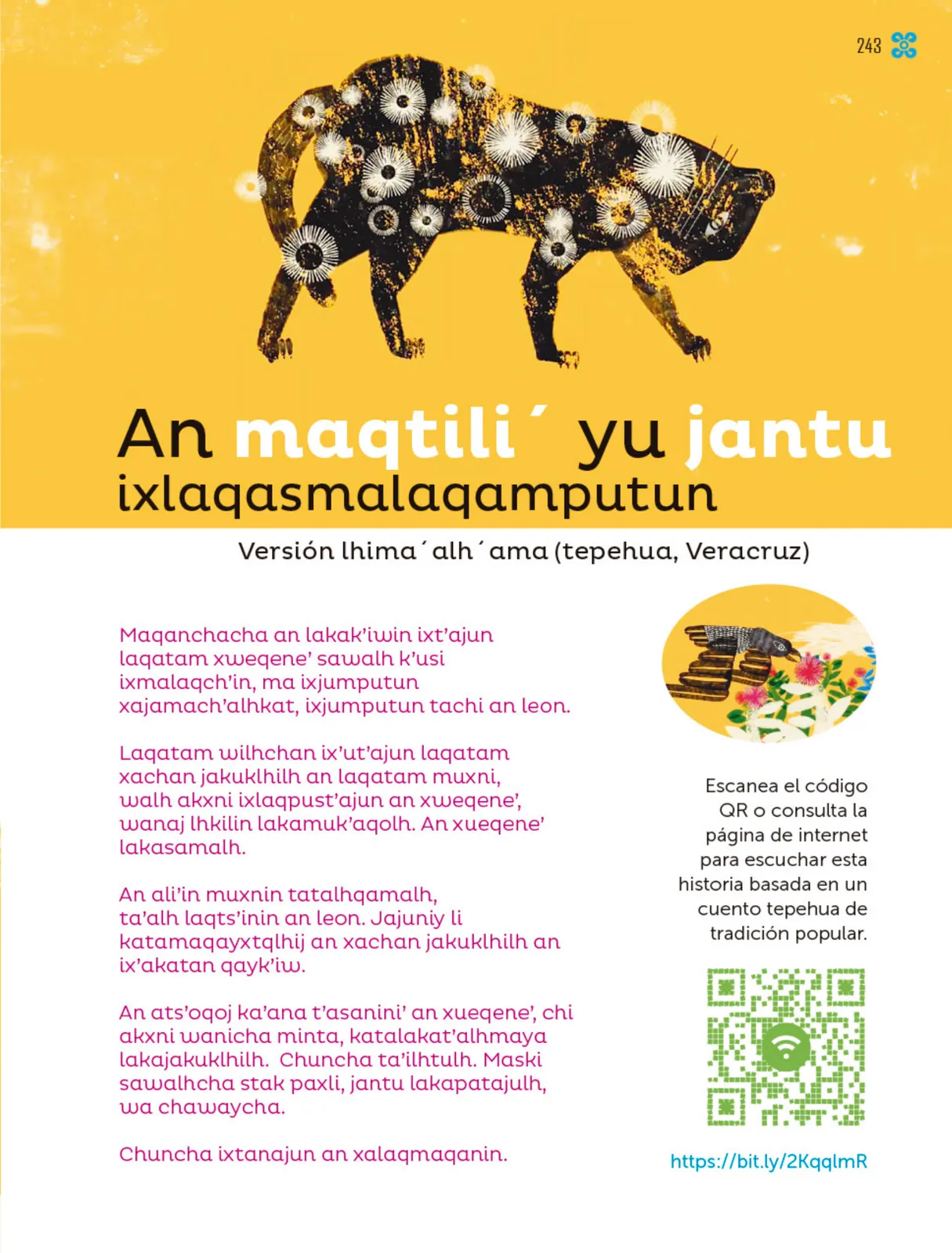 Miniatura página 244 de Múltiples lenguajes.   Libro de Educación Primaria Grado 1°  Ciclo Escolar 2025 - 2026
