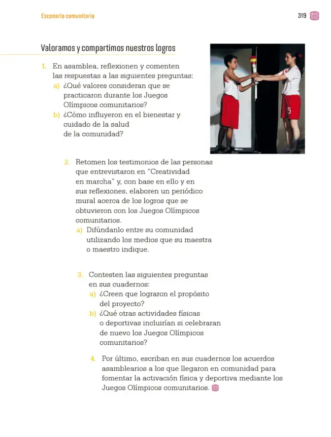 Página 322 de Proyectos Comunitarios. Libro de Educación Primaria Grado 3° Ciclo Escolar 2025 - 2026