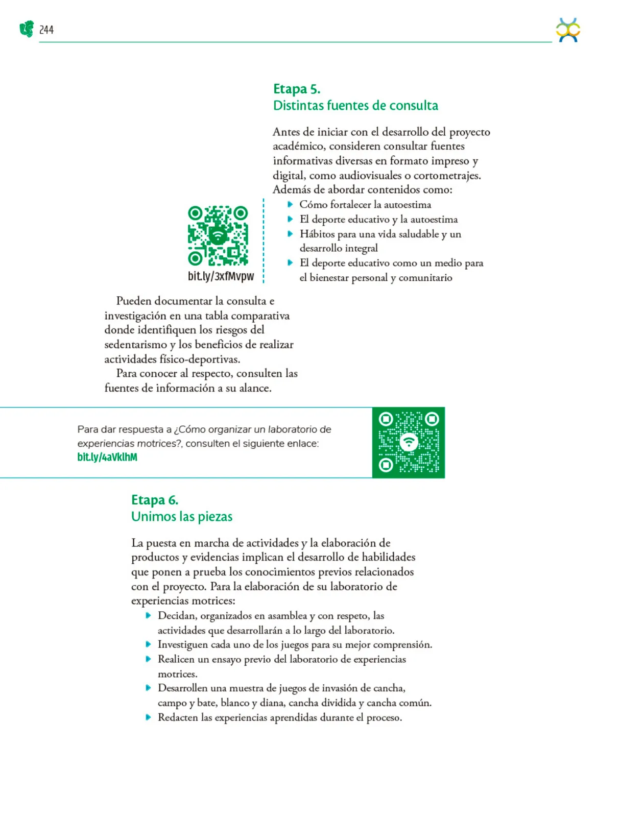 Página 245 de Colección Nanahuatzin. Nuestro libro de Proyectos. Tomo III. Libro de Educación Telesecundaria Grado 3° Ciclo Escolar 2025 - 2026