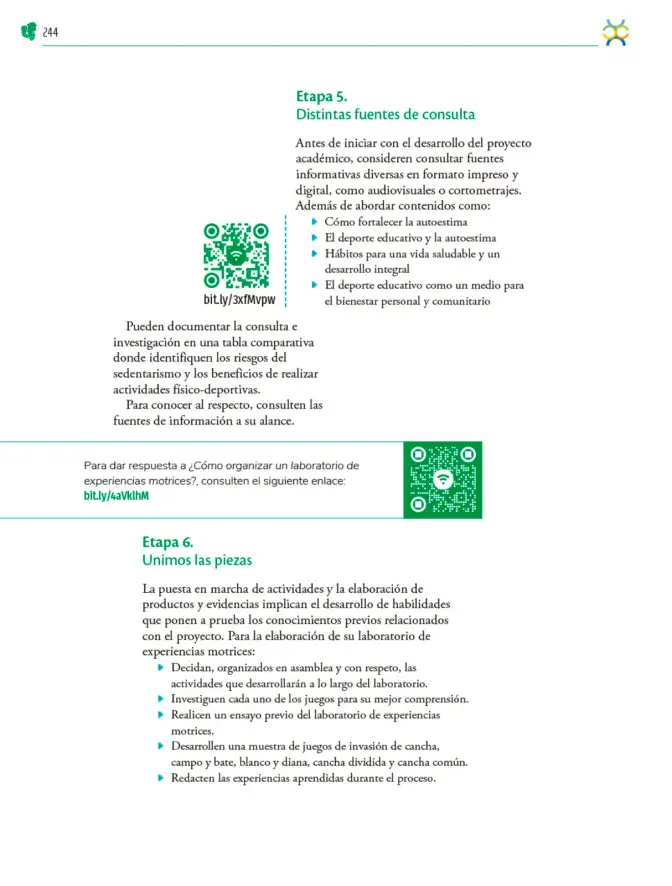 Página 245 de Colección Nanahuatzin. Nuestro libro de Proyectos. Tomo III. Libro de Educación Telesecundaria Grado 3° Ciclo Escolar 2025 - 2026