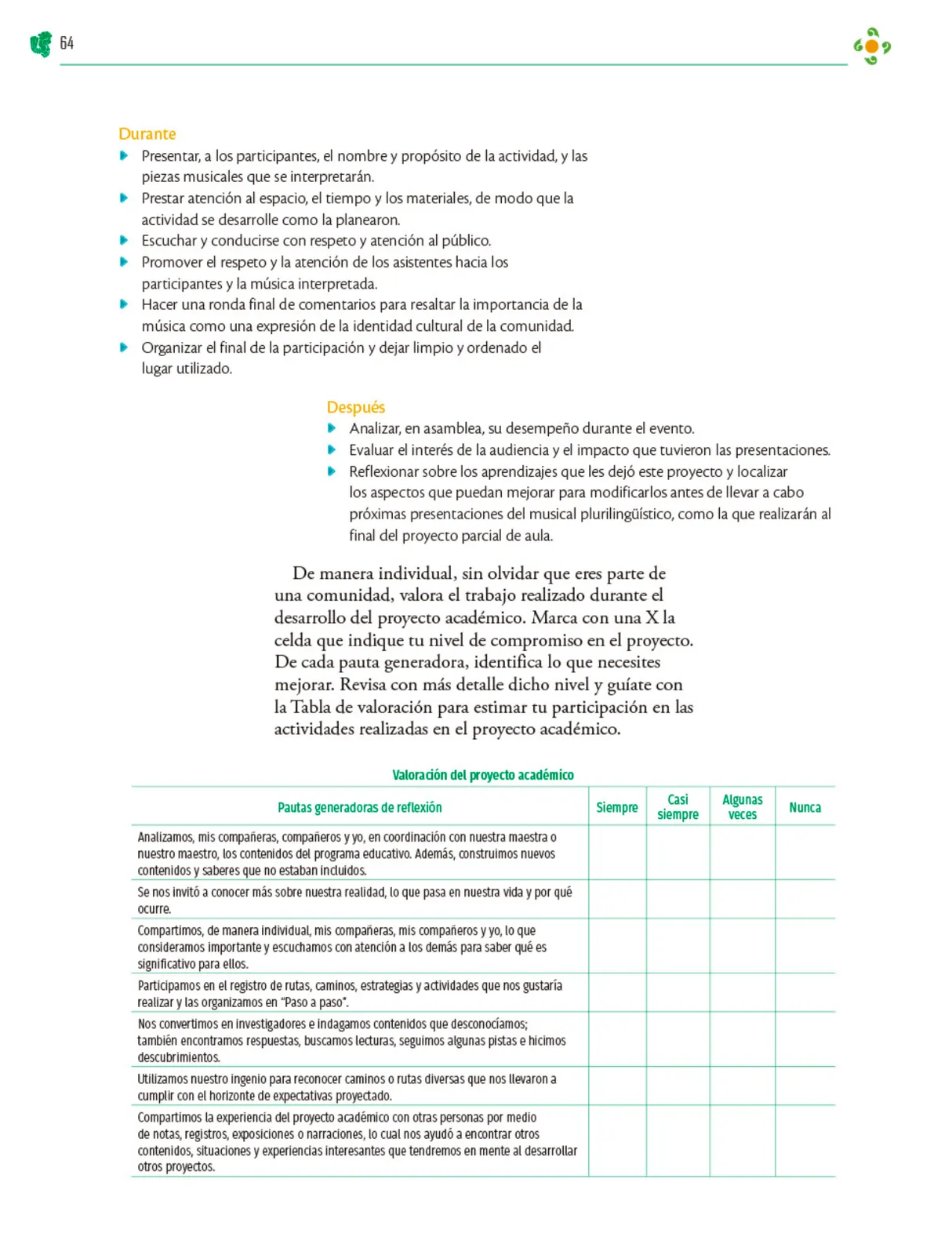 Página 65 de Colección Sk´asolil. Nuestro libro de Proyectos. Tomo II. Libro de Educación Telesecundaria Grado 2° Ciclo Escolar 2025 - 2026