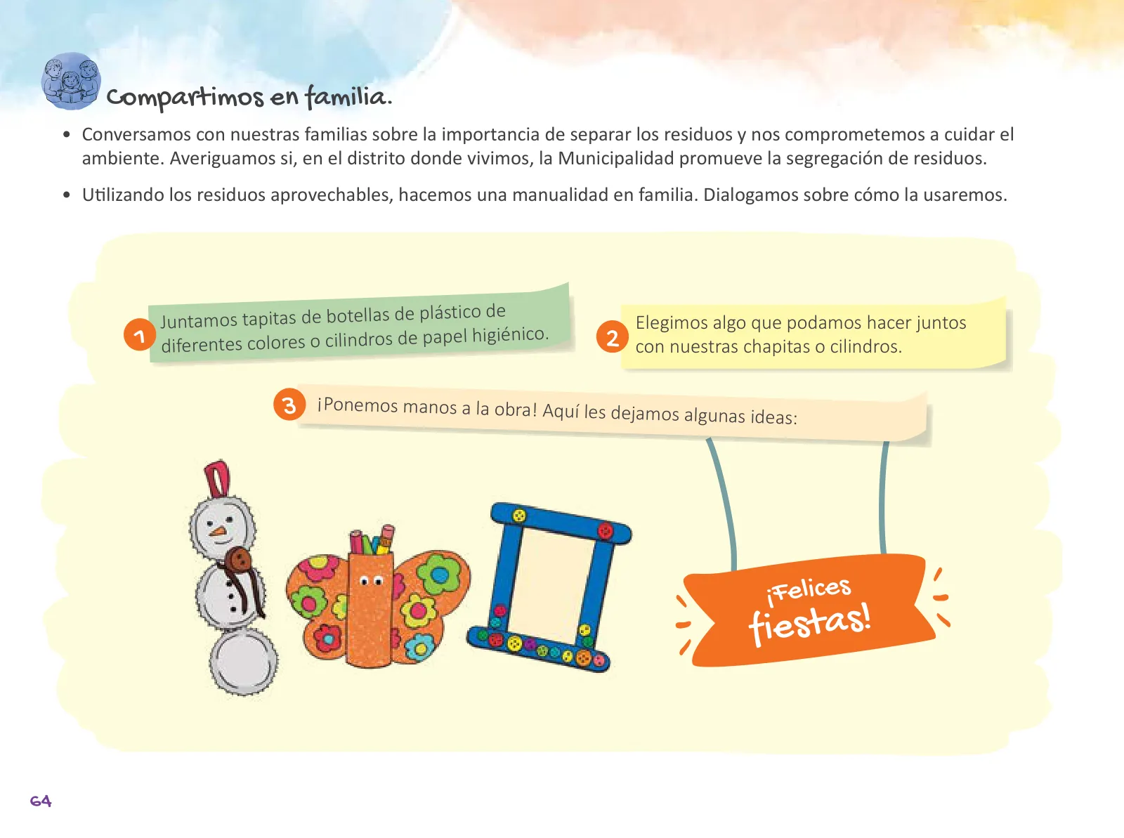 Página 66 de Cuadernillo de Tutoría 2 : segundo grado de Educación Primaria · 2021