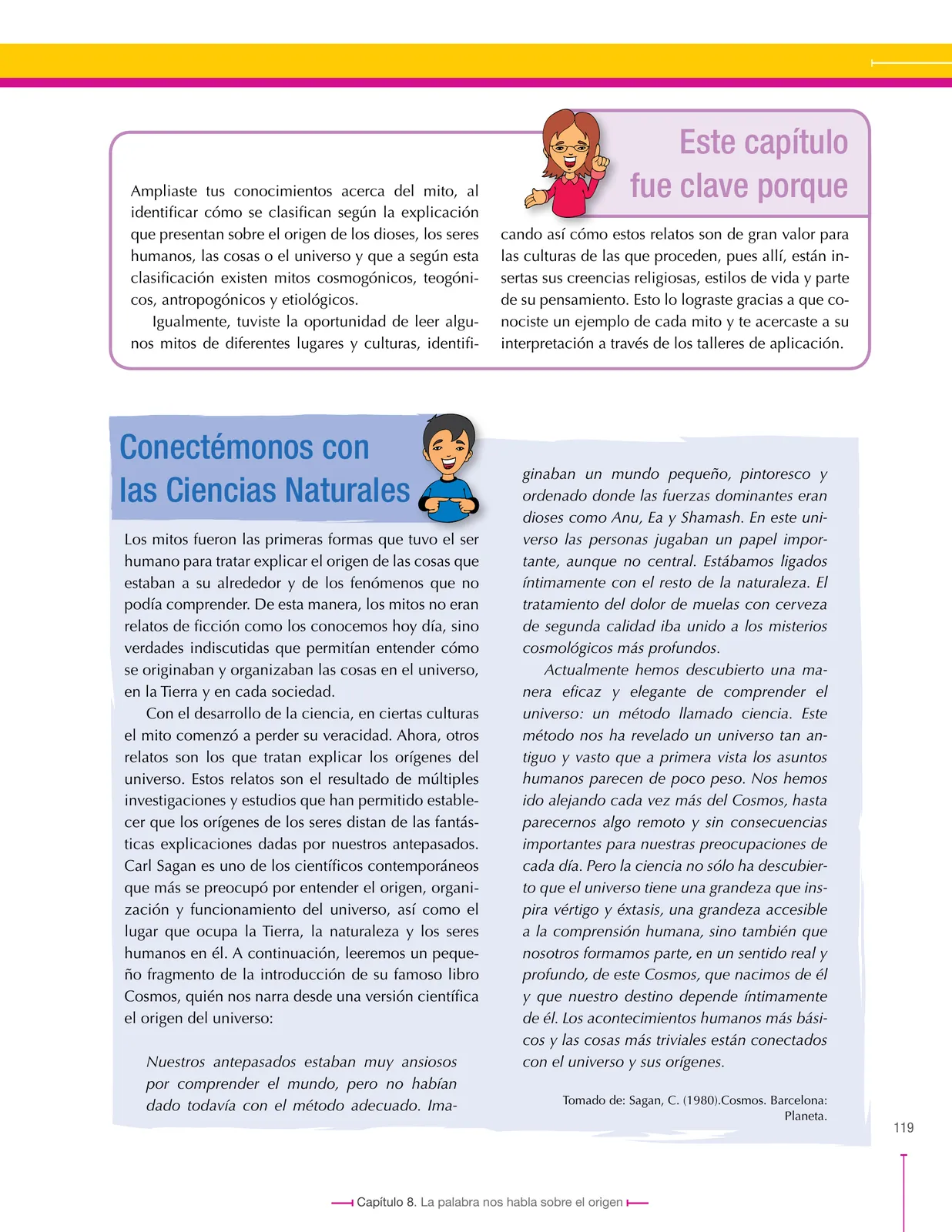 Página 119 de Lenguaje 7° · Secundaria Activa