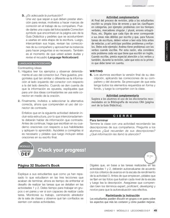 Página 61 de Inglés – Sexto Básico | Student’s Book MINEDUC – Descargar PDF · 2024