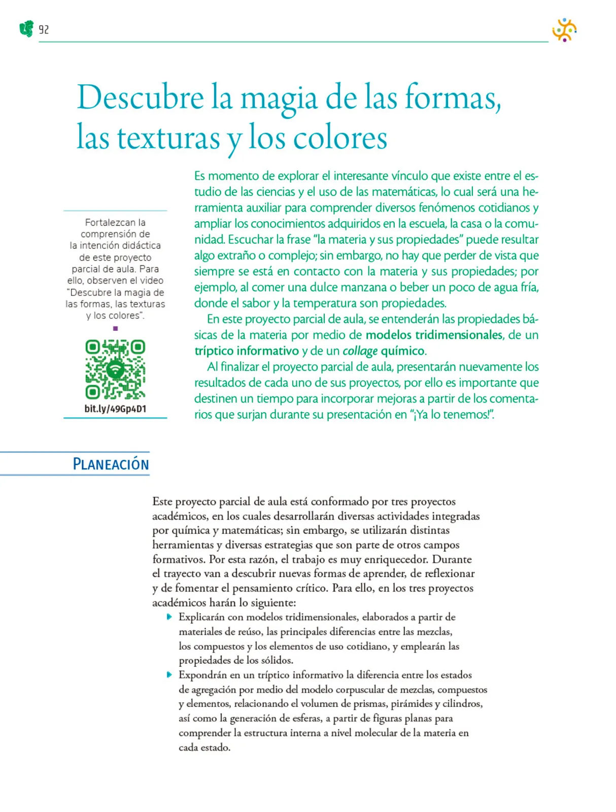 Página 93 de Colección Nanahuatzin. Nuestro libro de Proyectos.  Tomo II.  Libro de Educación Telesecundaria Grado 3°  Ciclo Escolar 2025 - 2026