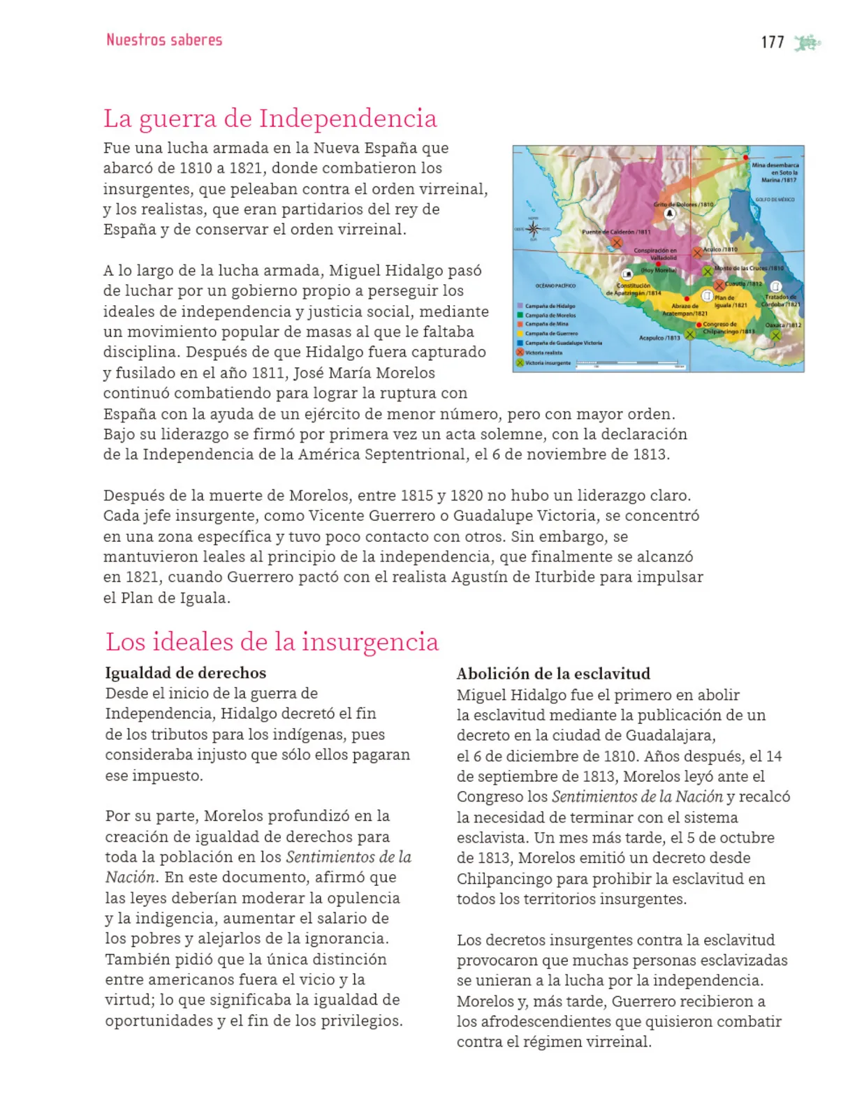 Miniatura página 178 de Nuestros saberes: Libro para alumnos, maestros y familia.   Libro de Educación Primaria Grado 5°  Ciclo Escolar 2025 - 2026