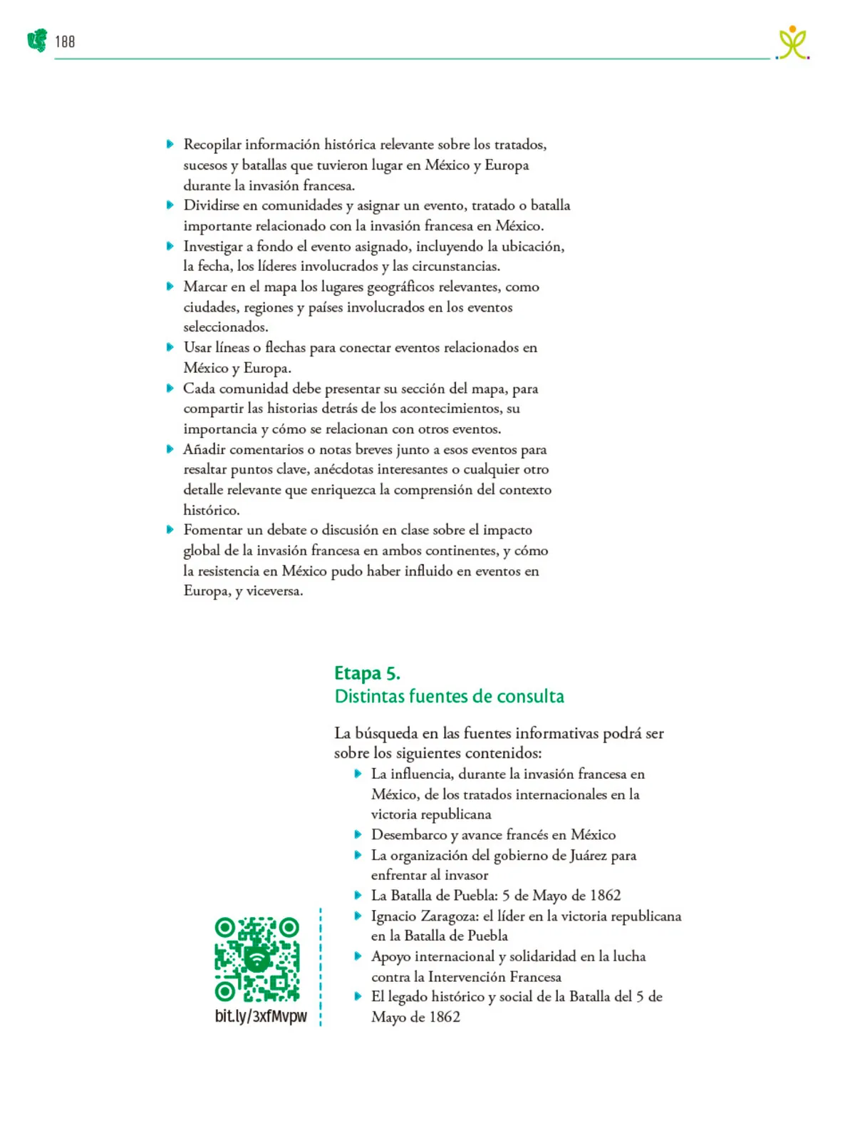 Miniatura página 189 de Colección Sk´asolil. Nuestro libro de Proyectos.  Tomo II.  Libro de Educación Telesecundaria Grado 2°  Ciclo Escolar 2025 - 2026