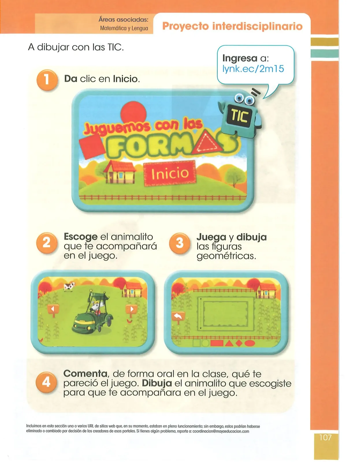 Página 108 de Matematica · 2 EGB · 2025