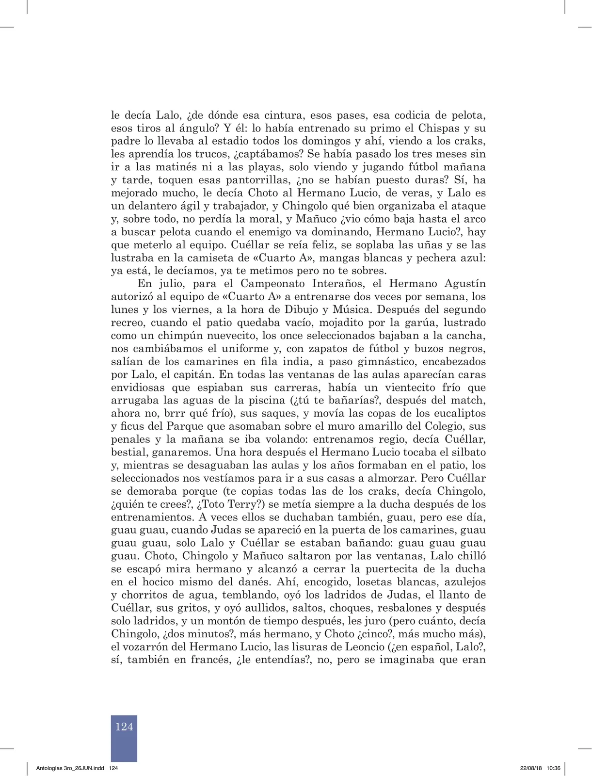 Página 125 de Antología literaria 3 · 2018