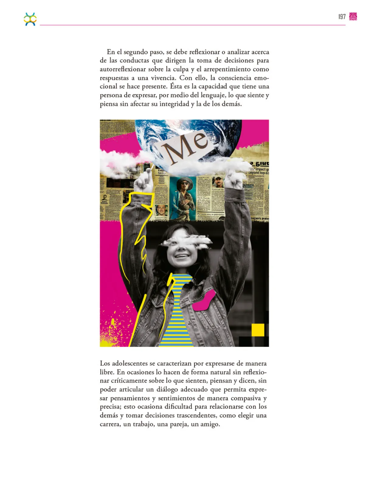 Página 198 de Colección Ximhai. De lo humano y lo comunitario. Libro de Educación Secundaria Grado 1° Ciclo Escolar 2025 - 2026