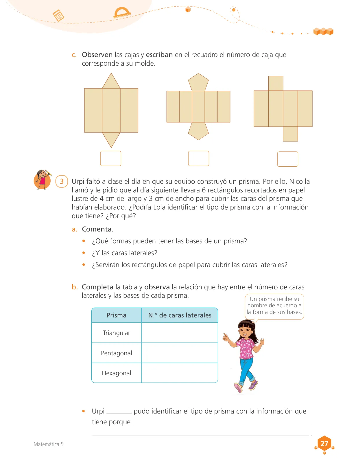Miniatura página 28 de Matemática 5 : cuaderno de trabajo para quinto grado de Educación Primaria 2018 · 2018