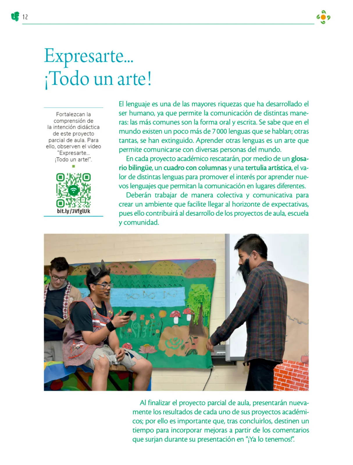 Miniatura página 13 de Colección Ximhai. Nuestro libro de Proyectos.  Tomo II.   Libro de Educación Telesecundaria Grado 1°  Ciclo Escolar 2025 - 2026