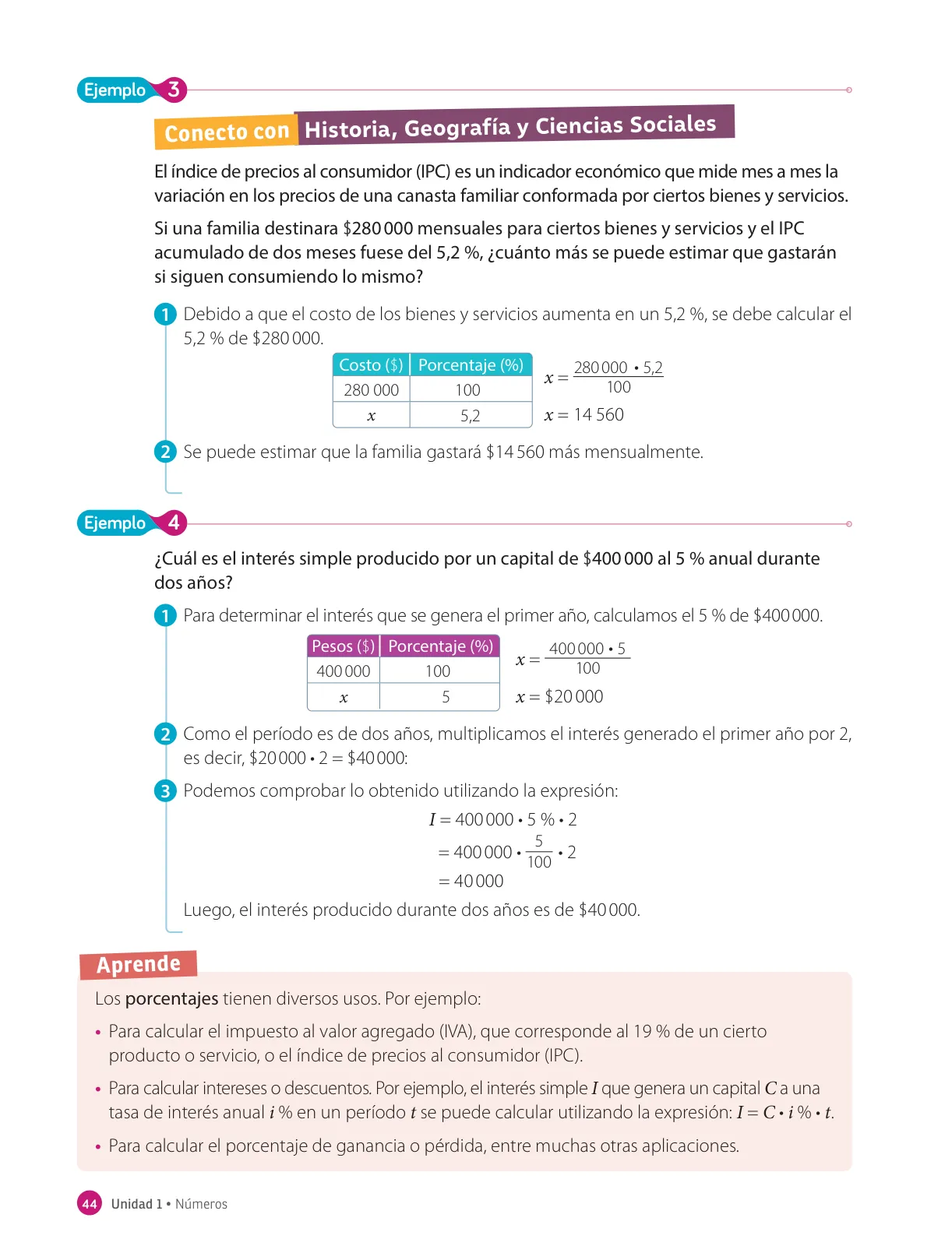Página 46 de Matemática – Octavo Básico | Texto del Estudiante MINEDUC – Descargar PDF · 2024