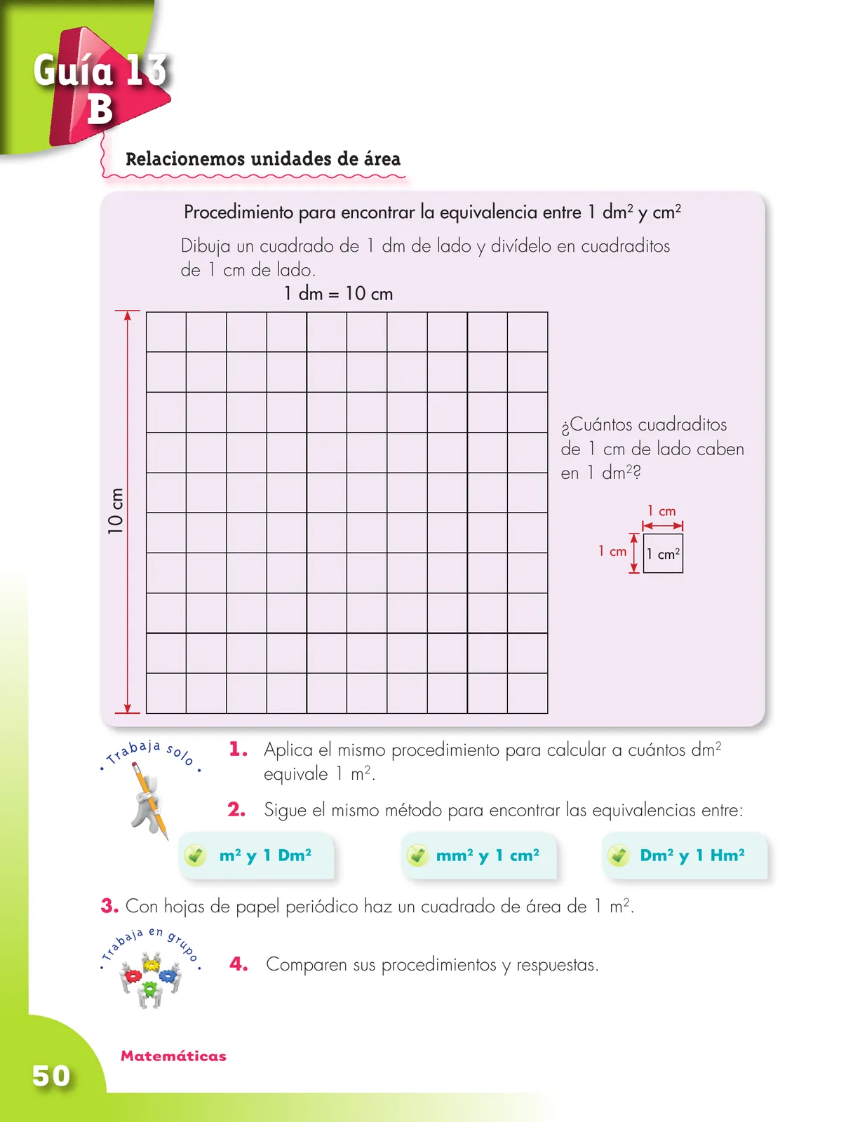Miniatura página 50 de Matematica 4° · Cartilla 02