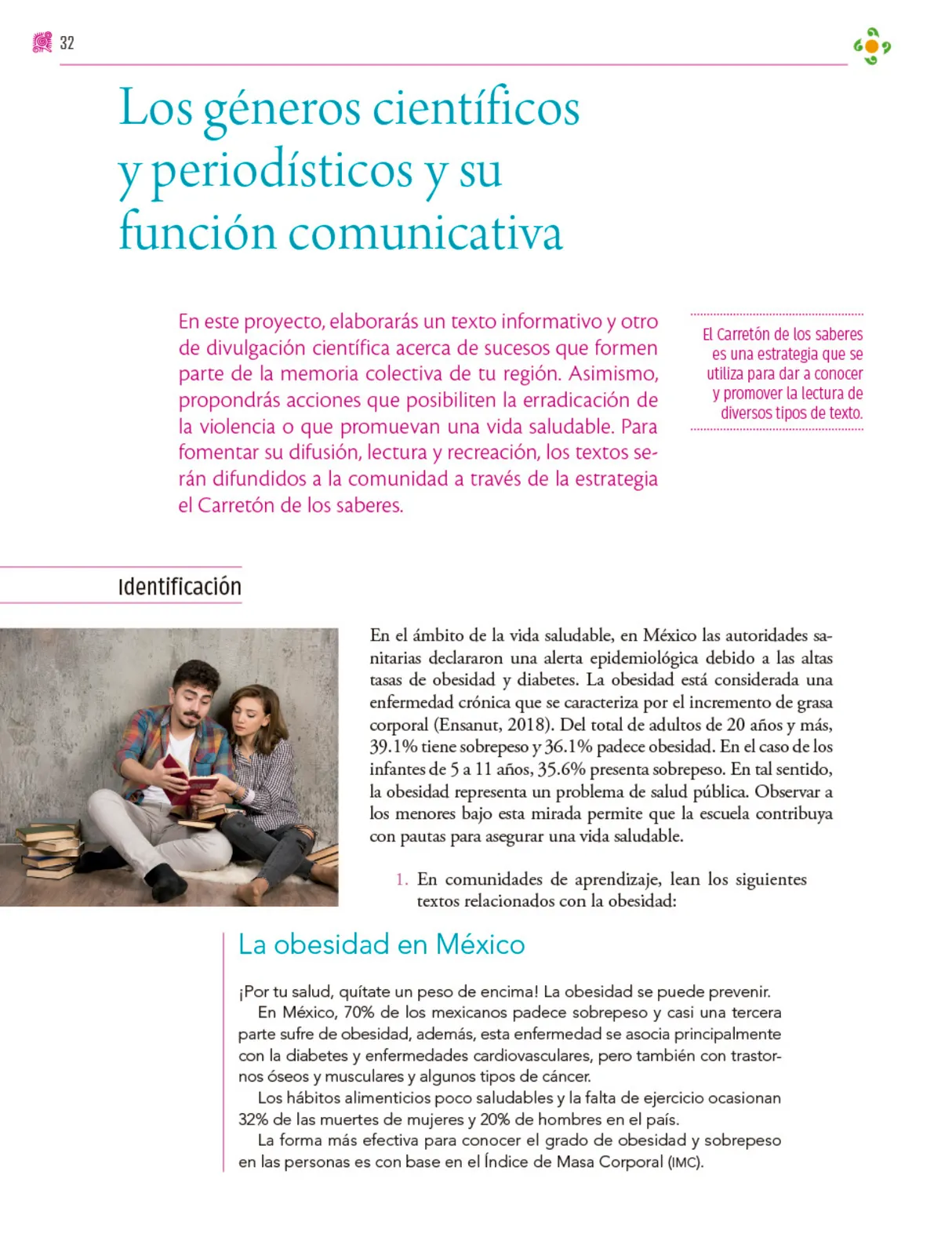 Miniatura página 33 de Colección Ximhai. Nuestro libro de proyectos.   Libro de Educación Secundaria Grado 1°  Ciclo Escolar 2025 - 2026