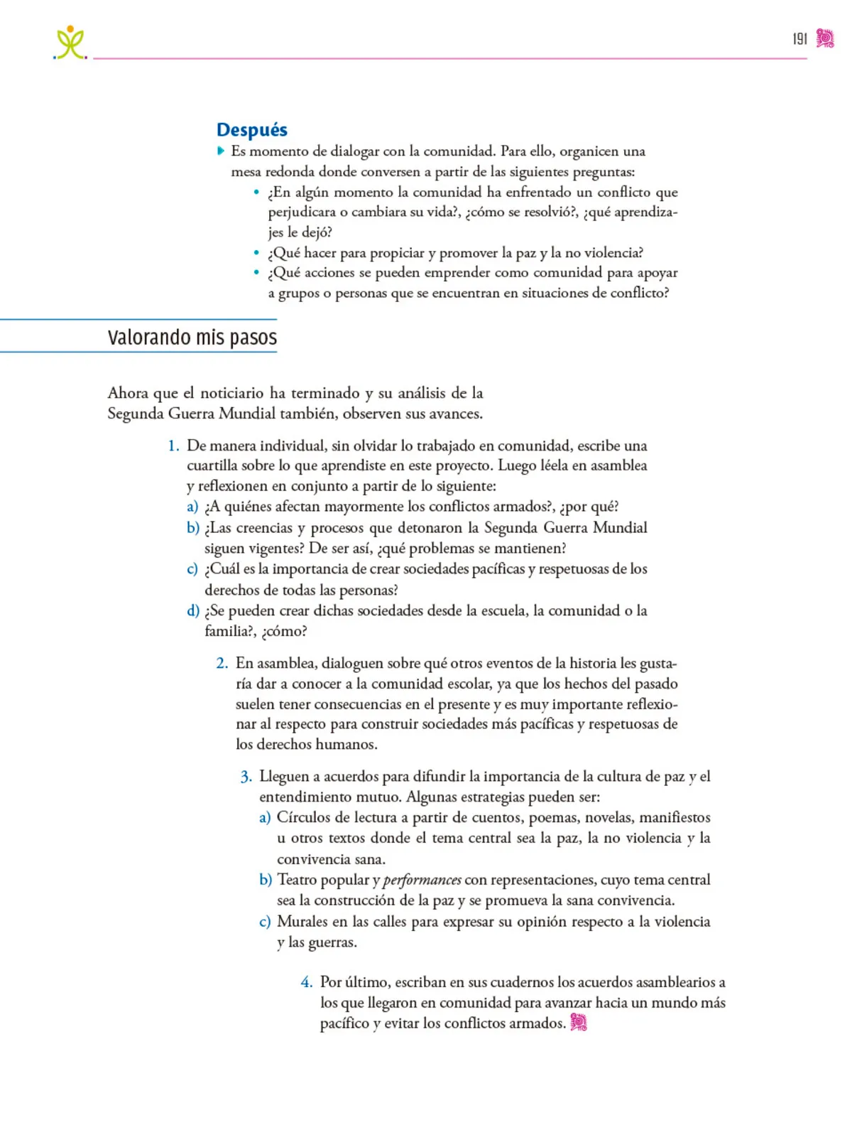 Miniatura página 192 de Colección Nanahuatzin. Nuestro libro de proyectos.   Libro de Educación Secundaria Grado 3°  Ciclo Escolar 2025 - 2026
