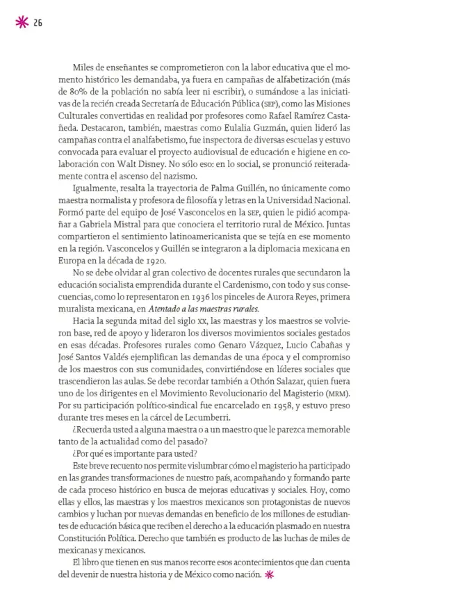 Página 27 de Un libro sin recetas para la maestra y el maestro. Fase 6. Libro de Educación Telesecundaria Grado 1°, 2°, 3° Ciclo Escolar 2025 - 2026