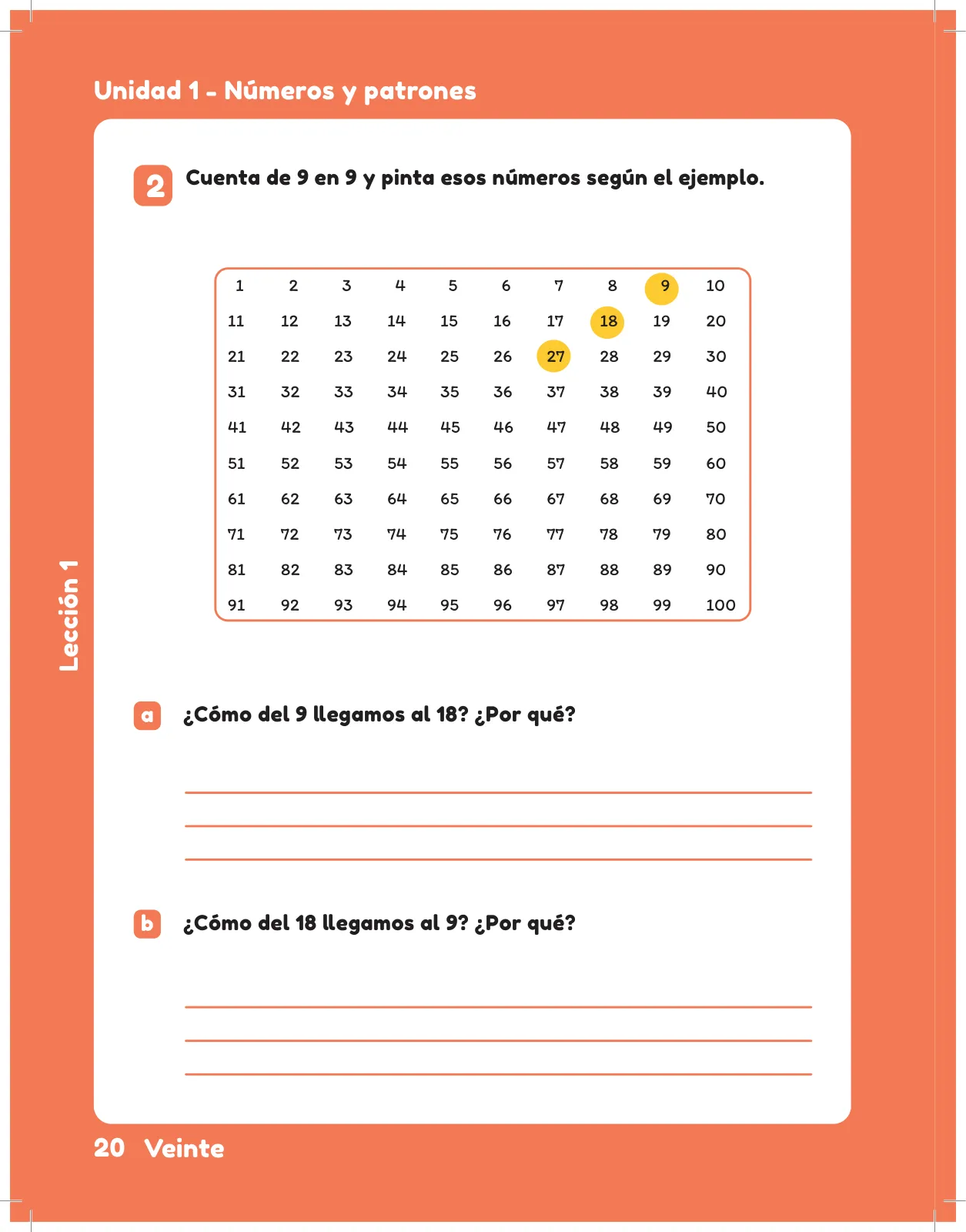 Página 22 de Sumo Primero – Tercero Básico | Texto del Estudiante MINEDUC – Descargar PDF · 2024
