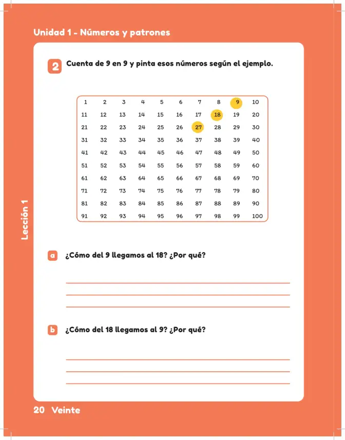 Página 22 de Sumo Primero – Tercero Básico | Texto del Estudiante MINEDUC – Descargar PDF · 2024