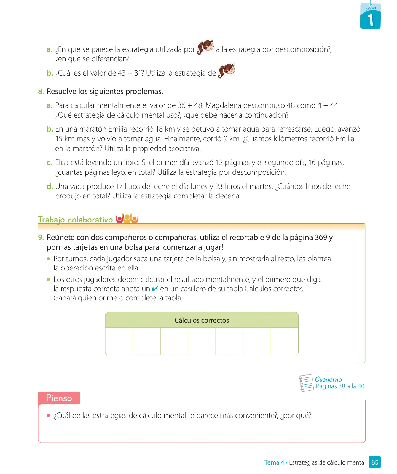 Miniatura página 87 de Matemática – Tercero Básico | Texto del Estudiante MINEDUC – Descargar PDF · 2024