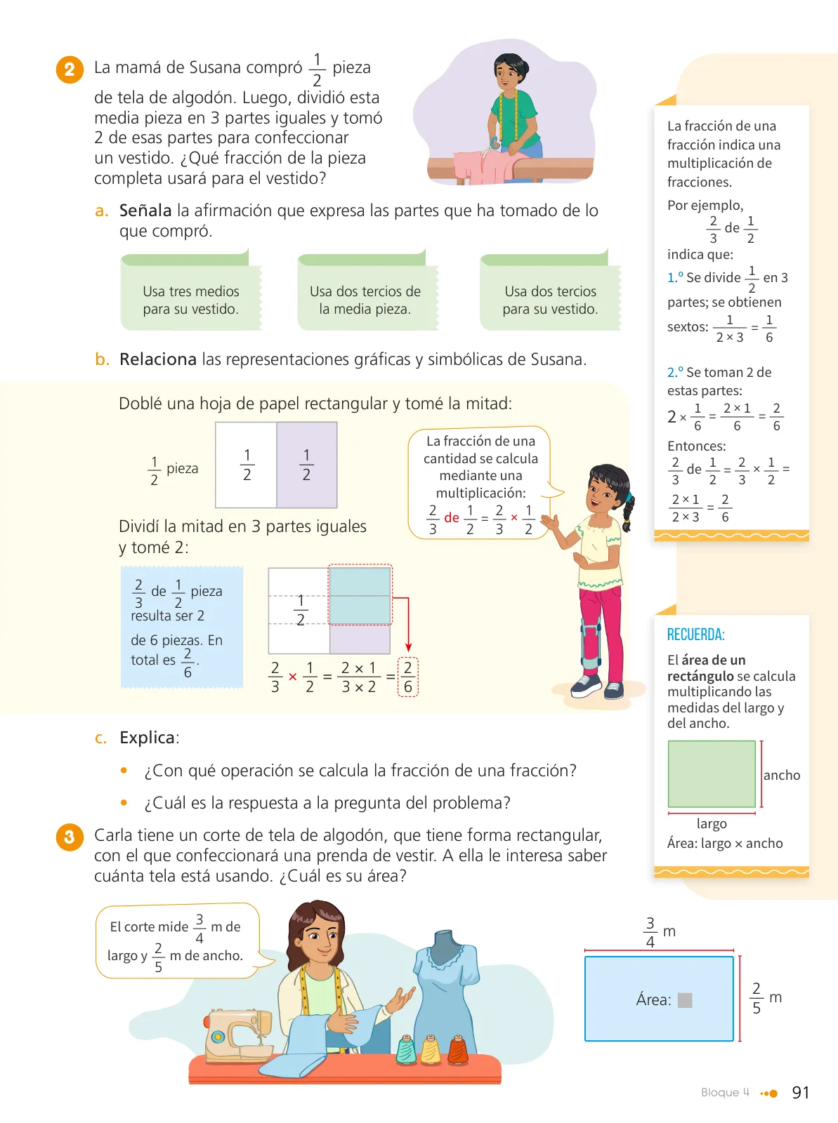 Página 93 de Texto de Matemática 5. Quinto grado de Primaria · 2024