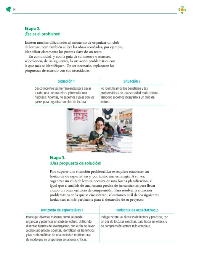 Página 55 de Colección Sk´asolil. Nuestro libro de Proyectos. Tomo I. Libro de Educación Telesecundaria Grado 2° Ciclo Escolar 2025 - 2026