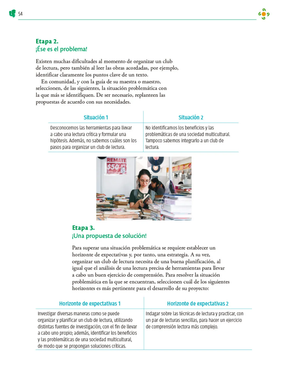 Miniatura página 55 de Colección Sk´asolil. Nuestro libro de Proyectos. Tomo I.    Libro de Educación Telesecundaria Grado 2°  Ciclo Escolar 2025 - 2026