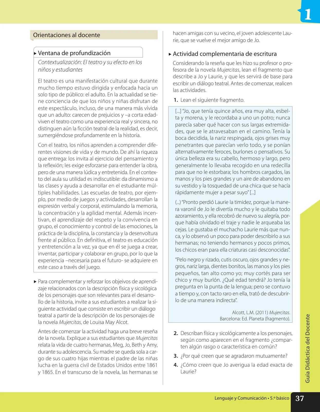 Miniatura página 48 de Lenguaje y Comunicación – Quinto Básico | Texto del Estudiante MINEDUC – Descargar PDF · 2024