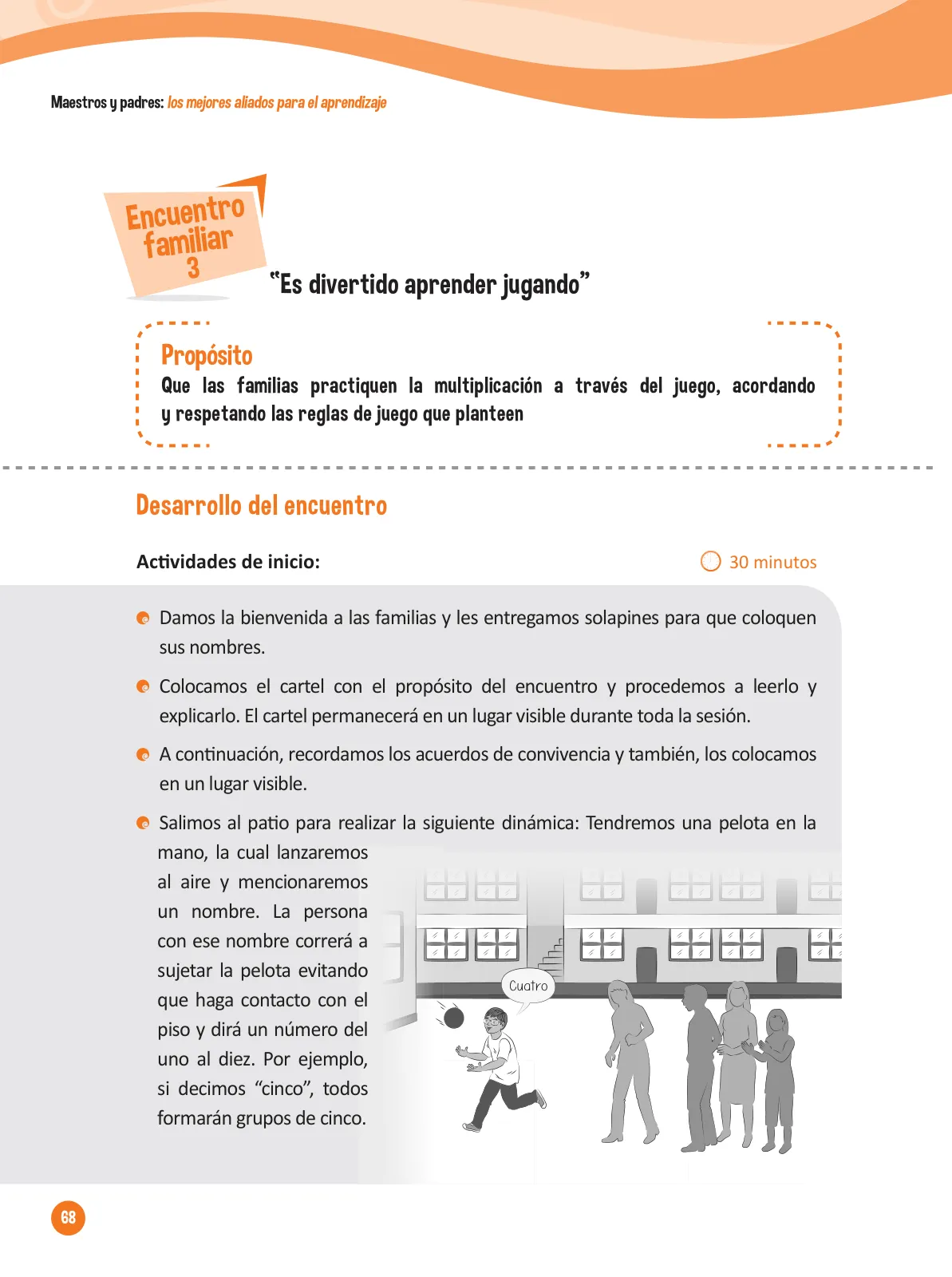 Miniatura página 70 de Guía para el trabajo docente con las familias del ciclo IV de Primaria · 2016