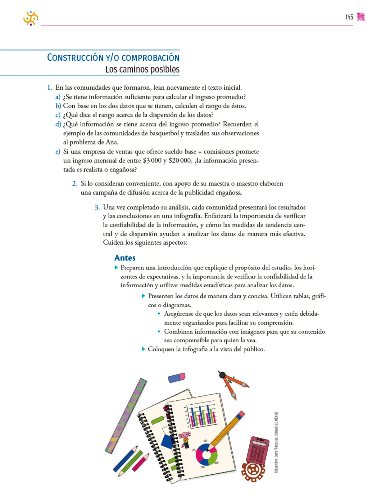 Página 146 de Colección Nanahuatzin. Nuestro libro de proyectos. Libro de Educación Secundaria Grado 3° Ciclo Escolar 2025 - 2026