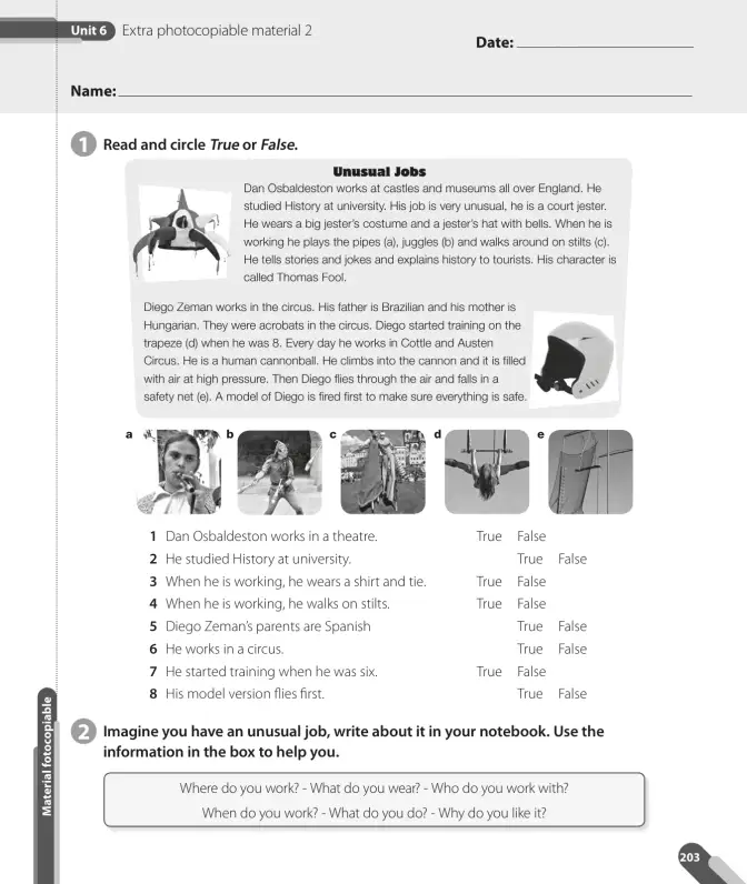 Página 67 de Inglés – Quinto Básico | Texto del Estudiante MINEDUC – Descargar PDF · 2024