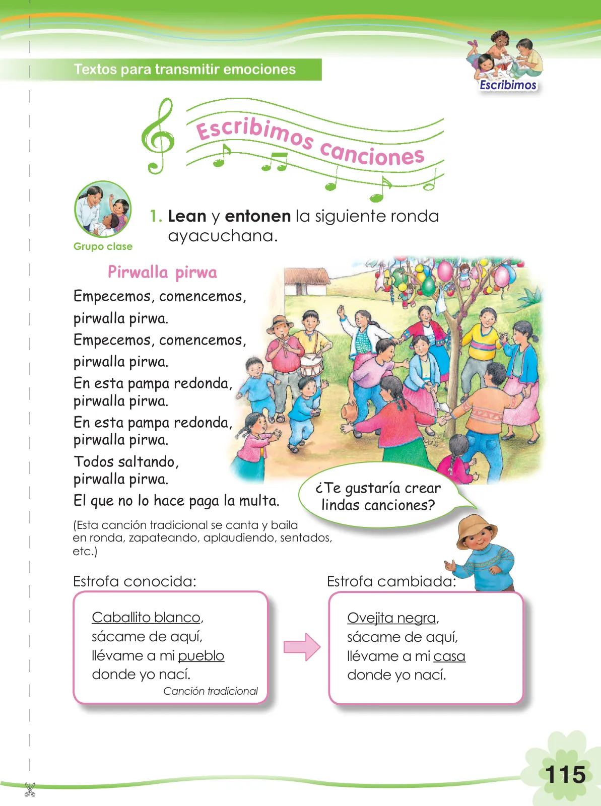 Miniatura página 117 de Comunicación 2 : cuaderno de trabajo para segundo grado de Educación Primaria 2019 · 2019