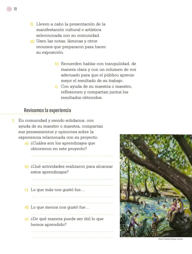 Página 75 de Proyectos de Aula. Libro de Educación Primaria Grado 3° Ciclo Escolar 2025 - 2026