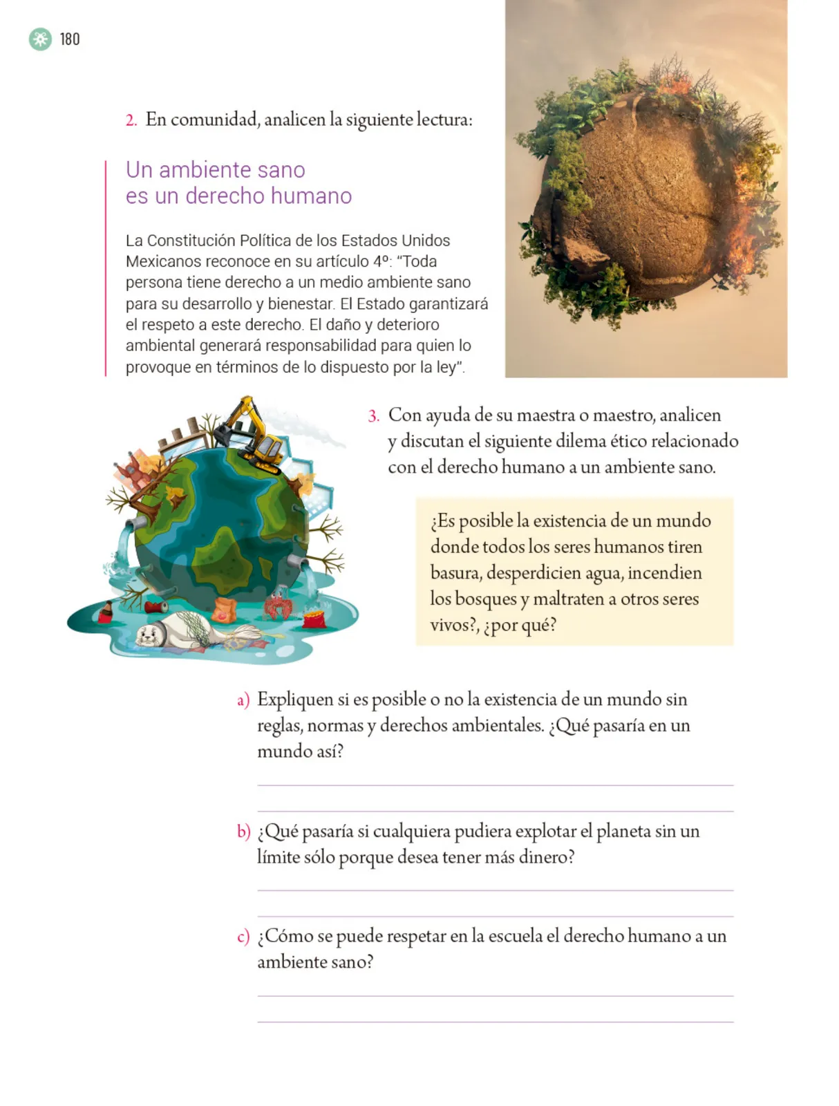 Página 183 de Proyectos Escolares. Libro de Educación Primaria Grado 5° Ciclo Escolar 2025 - 2026