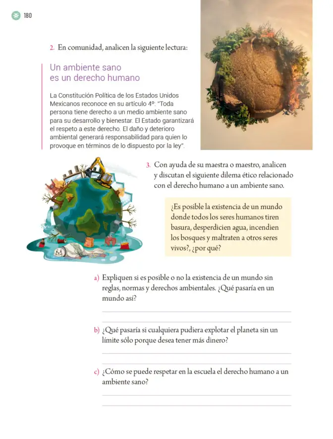 Página 183 de Proyectos Escolares. Libro de Educación Primaria Grado 5° Ciclo Escolar 2025 - 2026