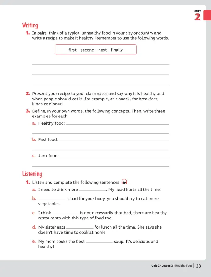 Página 24 de Inglés – Séptimo Básico | Student’s Book MINEDUC – Descargar PDF · 2024
