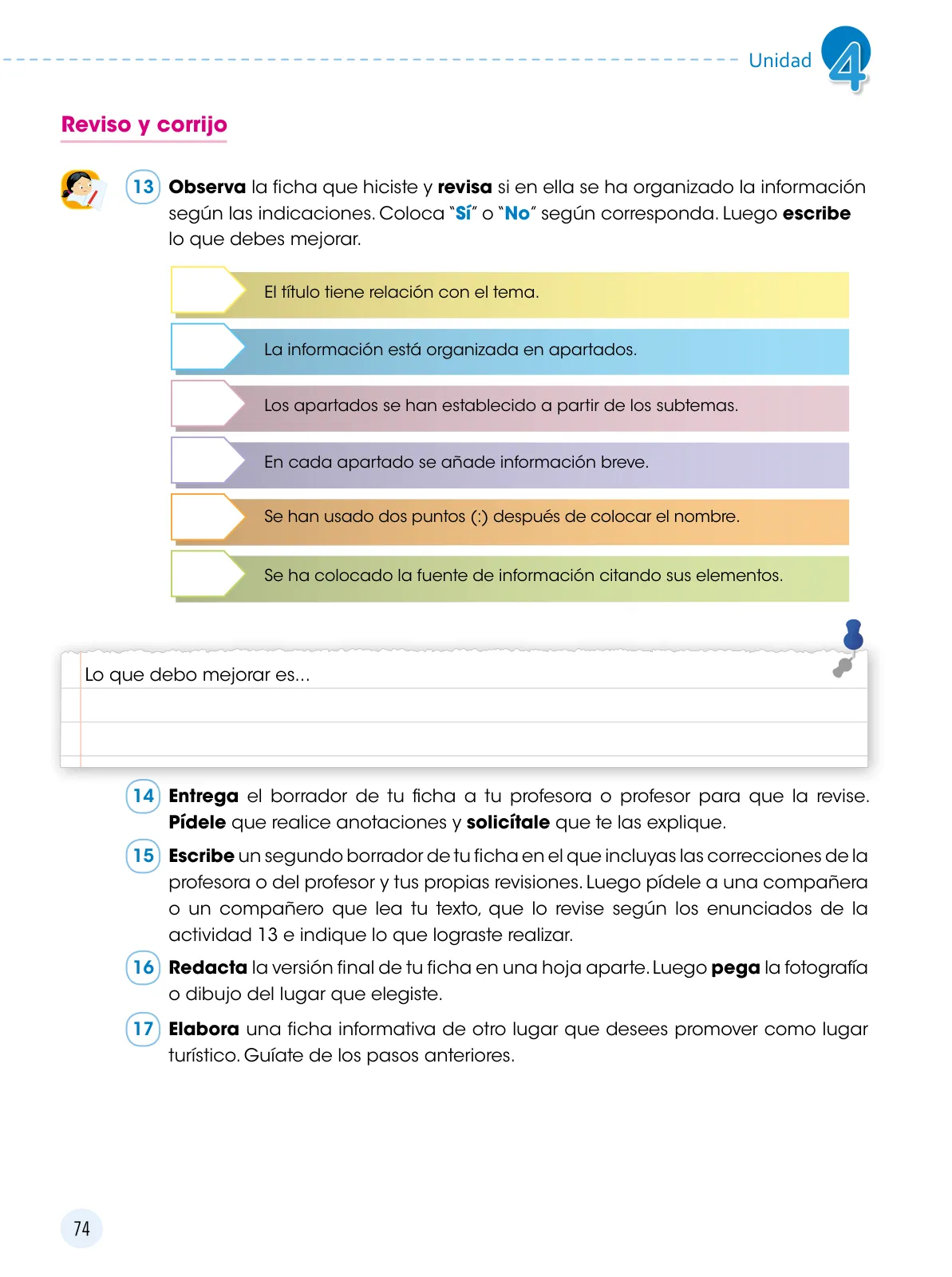 Página 75 de Comunicación 5 : cuaderno de trabajo para quinto grado de Educación Primaria 2019 · 2019