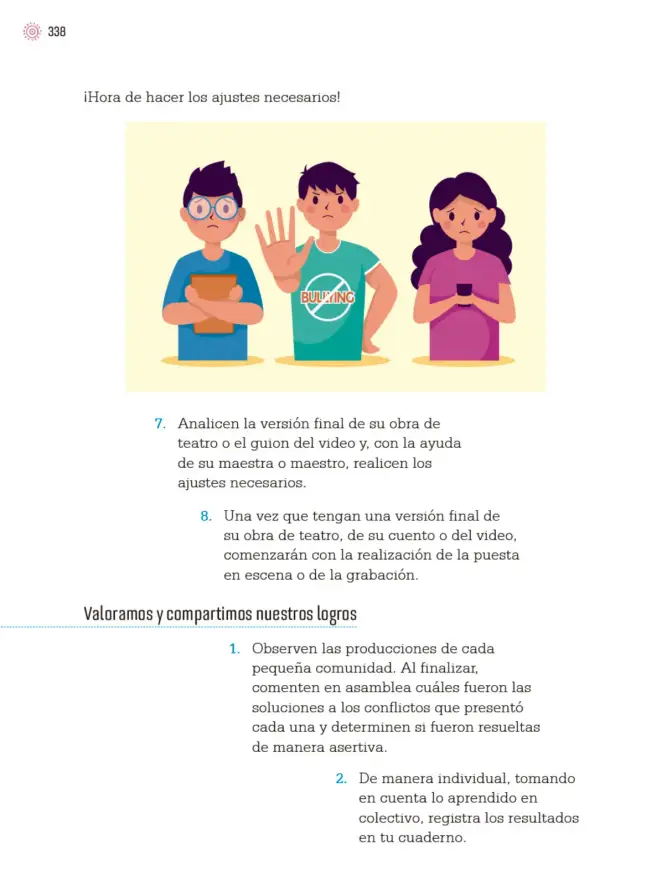 Página 341 de Proyectos de Aula. Libro de Educación Primaria Grado 4° Ciclo Escolar 2025 - 2026