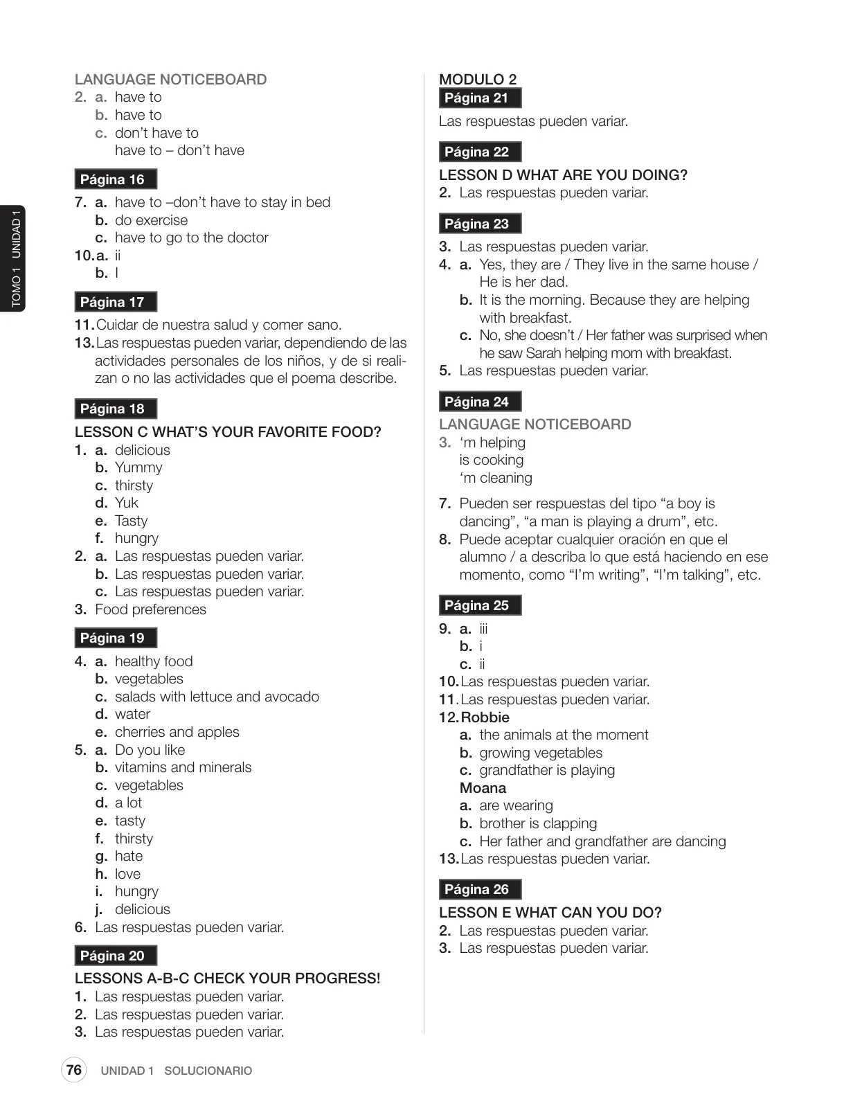 Página 88 de Inglés – Sexto Básico | Student’s Book MINEDUC – Descargar PDF · 2024